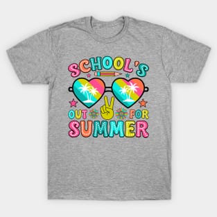 Schools Out For Summer Shirt, Happy Last Day Of School Shirt, Summer Holiday Shirt, End Of the School Year Shirt, Classmates Matching T-Shirt